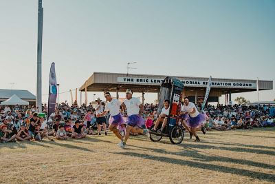 Dunny Derby at the Outback Festival 